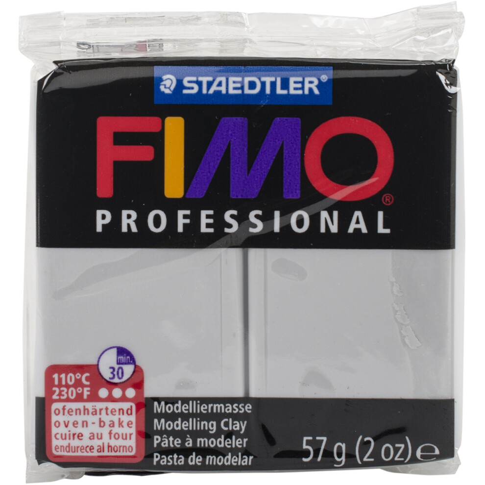 Fimo Professional Soft Polymer Clay 2oz-Dolphin Grey EF8005-80