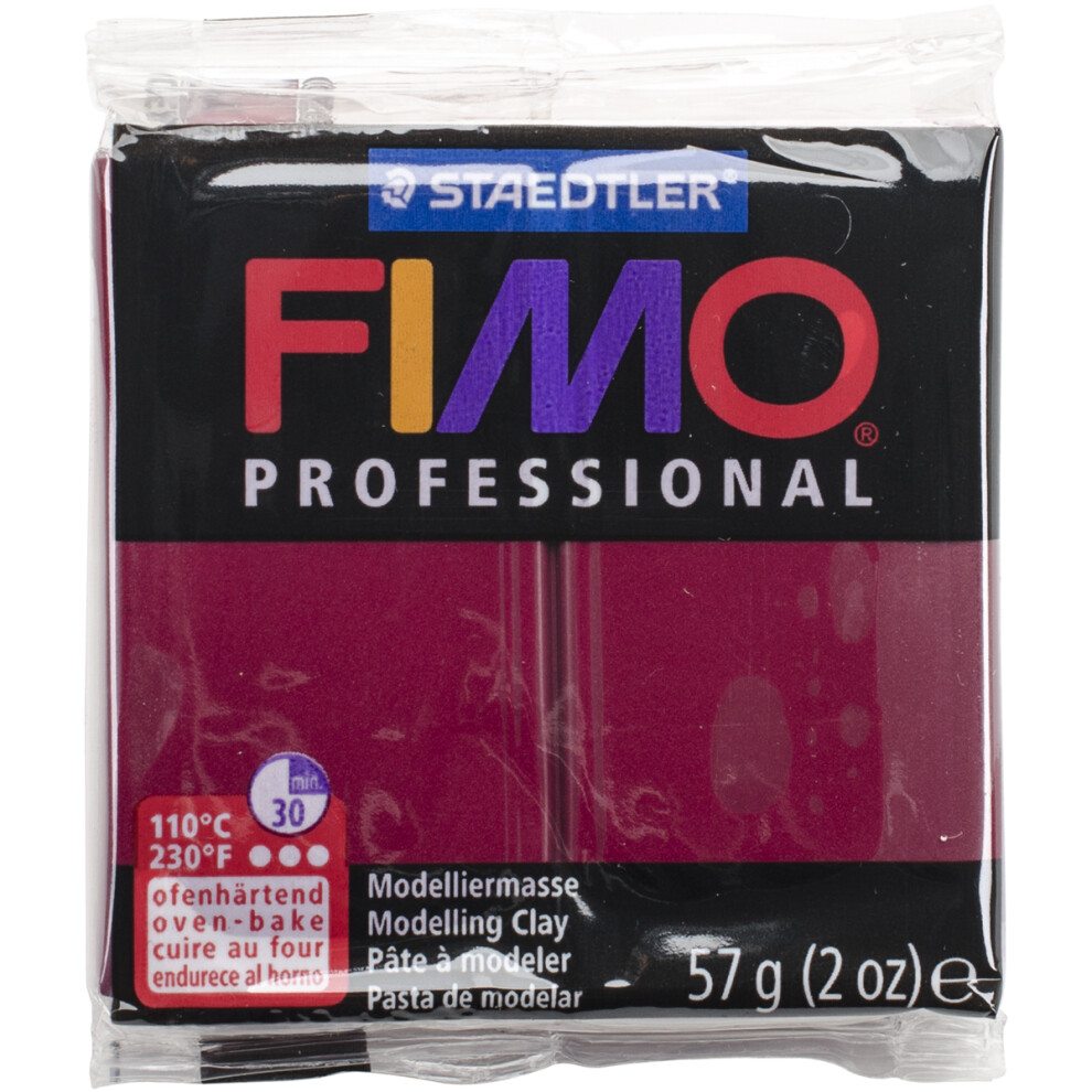 Fimo Professional Soft Polymer Clay 2oz-Bordeaux EF8005-23