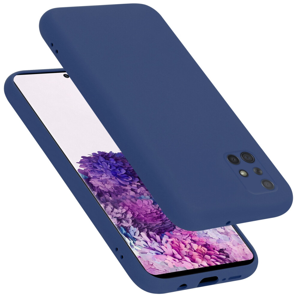 (LIQUID BLAU, Samsung Galaxy A71) Cadorabo Case for Samsung Galaxy A71 4G Cover Protection TPU Silicone Gel-image-OPC-P8S2NQV-NEW