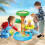 Beach Tree Sand And Water Table Beach Play Activity Set Indoor Outdoor Summer Garden Toys Sand Pit Water table for Children 3