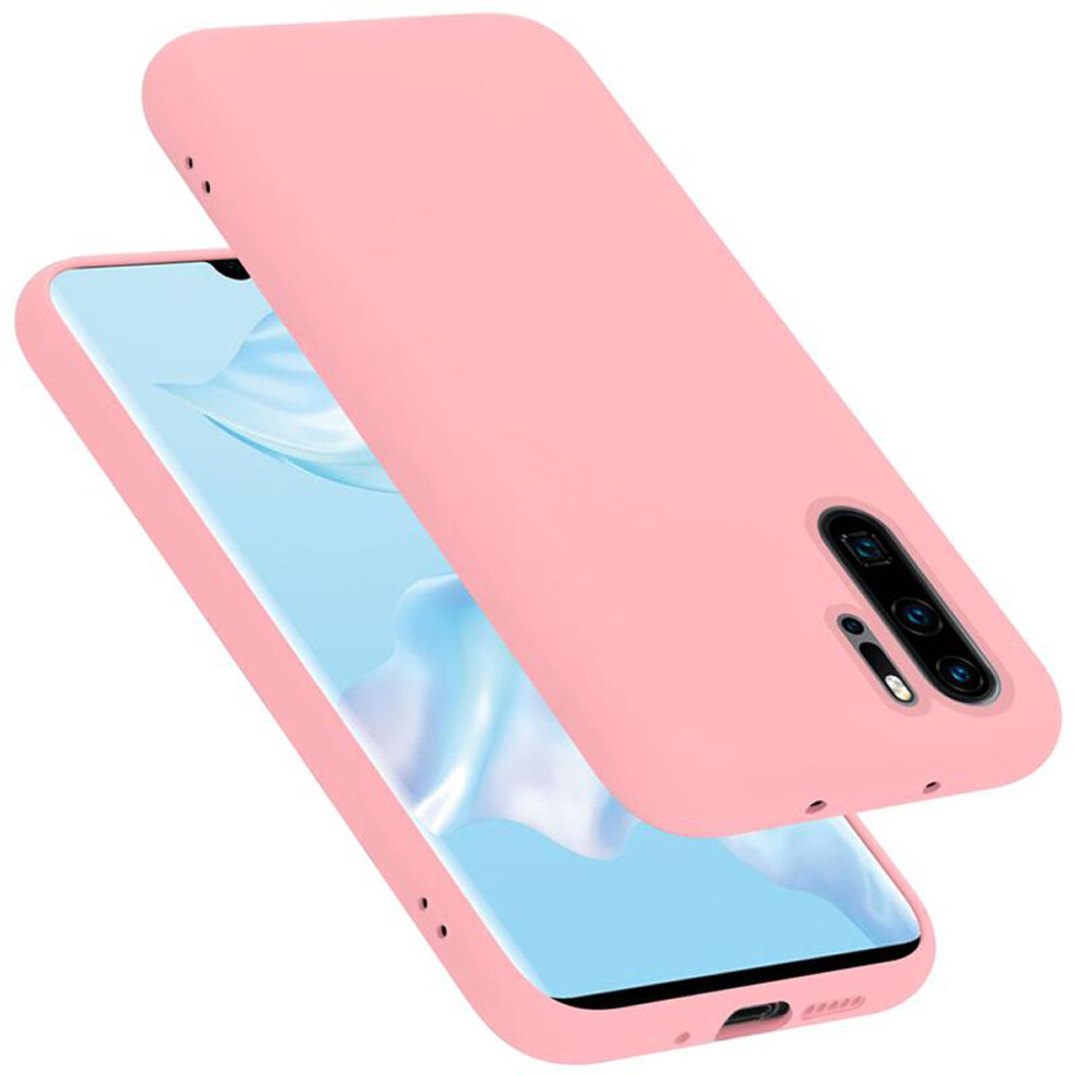 (LIQUID PINK, Huawei P30 Pro) Cadorabo Case for Huawei P30 PRO Cover Protection TPU Silicone Gel-image-OPC-P8S2PJM-NEW