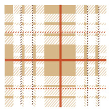 SIZZIX SCHABLONEN, TARTAN, EINHEITSGRÖSSE 664933