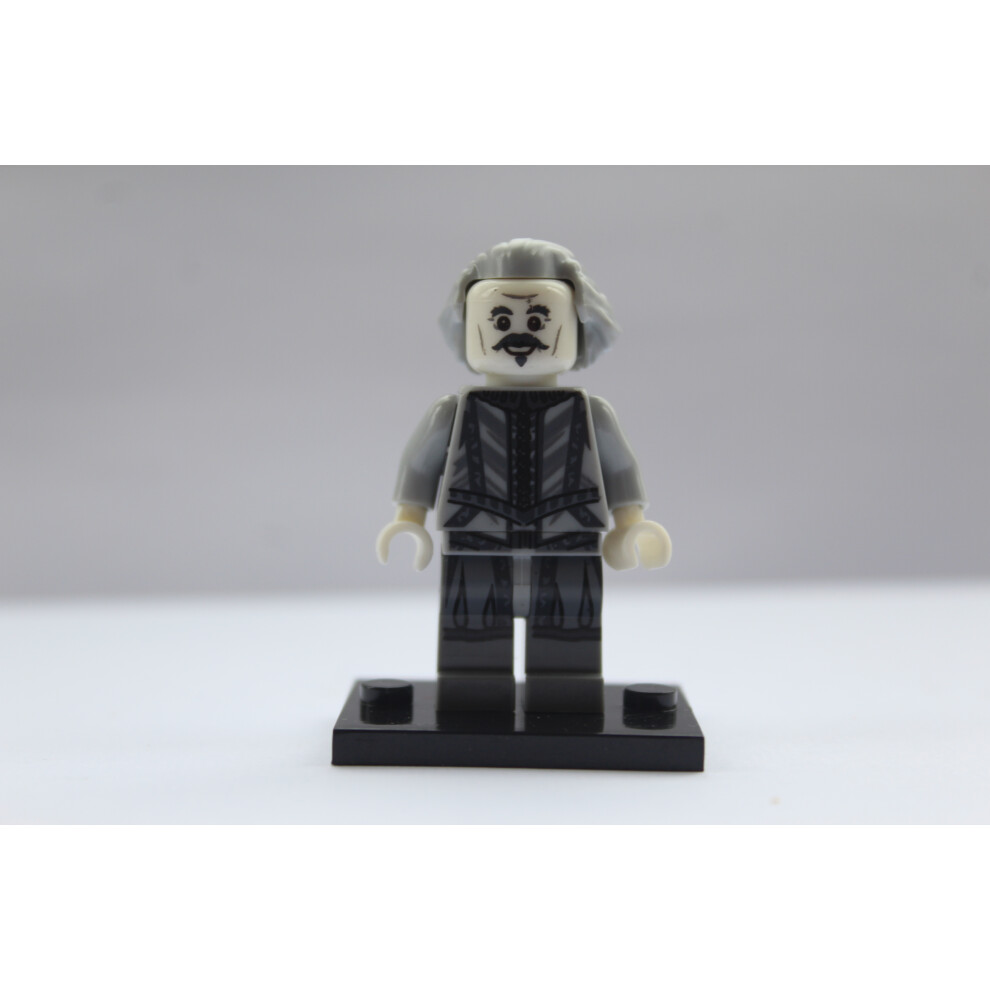 (NEARLY HEADLESS NICK GHOST) Harry potter Custom Lego compatible mini figure construction toy building blocks