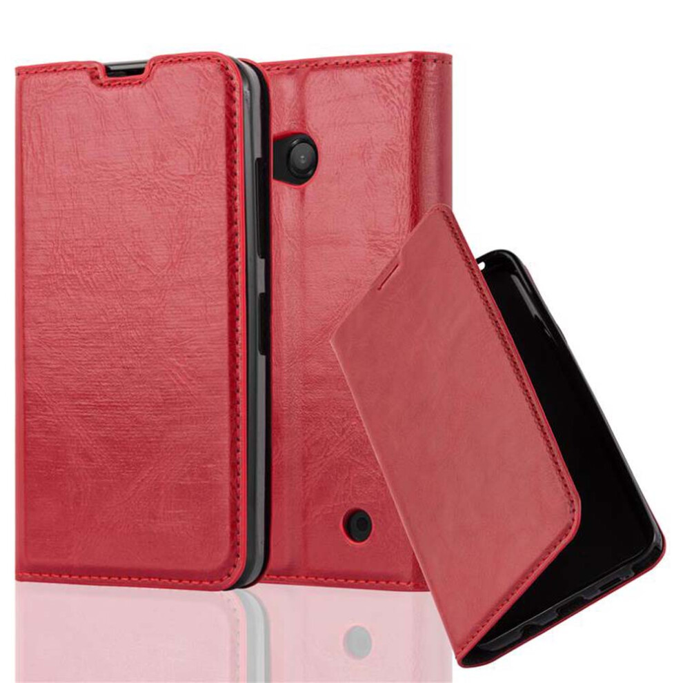 (APPLE RED) Cadorabo Case for Nokia Lumia 550 case cover