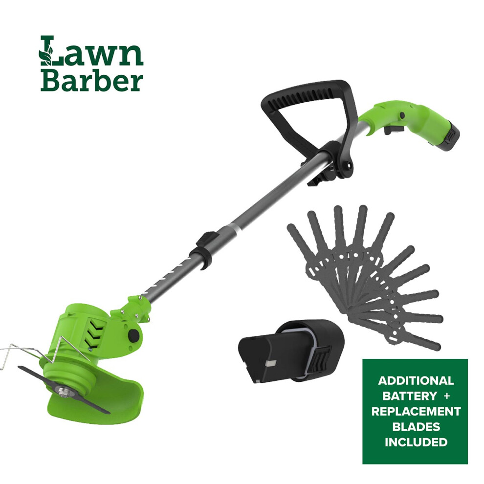 Lawn Barber Ultimate Bundle with Additional Battery and Extra Blades