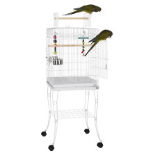Liberta Gama Bird Cage/Small Parrot White