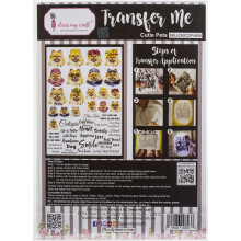 Dress My Craft Transfer Me Sheet A4-Cutie Pets DMCD4699