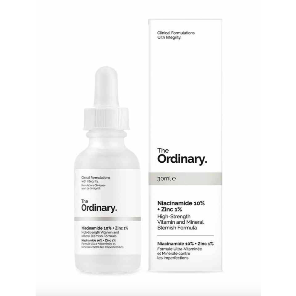 The Ordinary Face Moisturiser, 10% Niacinamide Serum+ 1% Zinc Serum