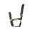 (X Full, Black) Hy Leather Head Collar 1