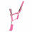 (Full, Pink/Gold) Hy Sparkle Horse Headcollar and Leadrope Set 1