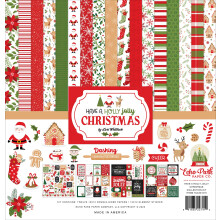 Echo Park Collection Kit 12"X12"-Have A Holly Jolly Christmas JC331016