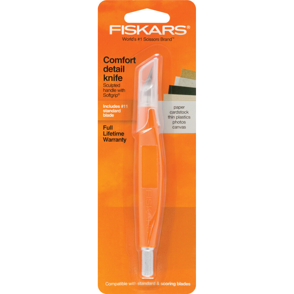 Fiskars Softgrip Craft/Detail Knife12-6700