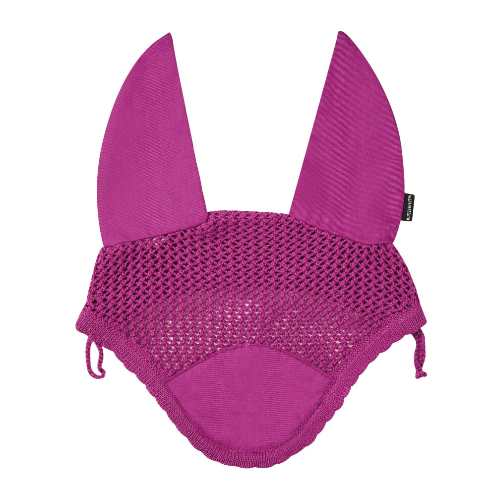 (Pony, Red Violet) Weatherbeeta Prime Ear Bonnet