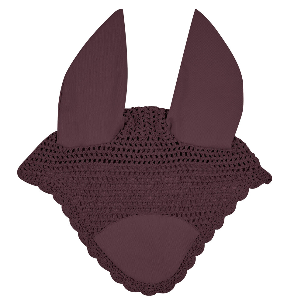 (Full, Mulberry) Weatherbeeta Prime Ear Bonnet