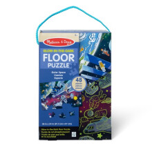 Melissa & Doug Floor Puzzle 48pcs-Glow In The Dark MD31010