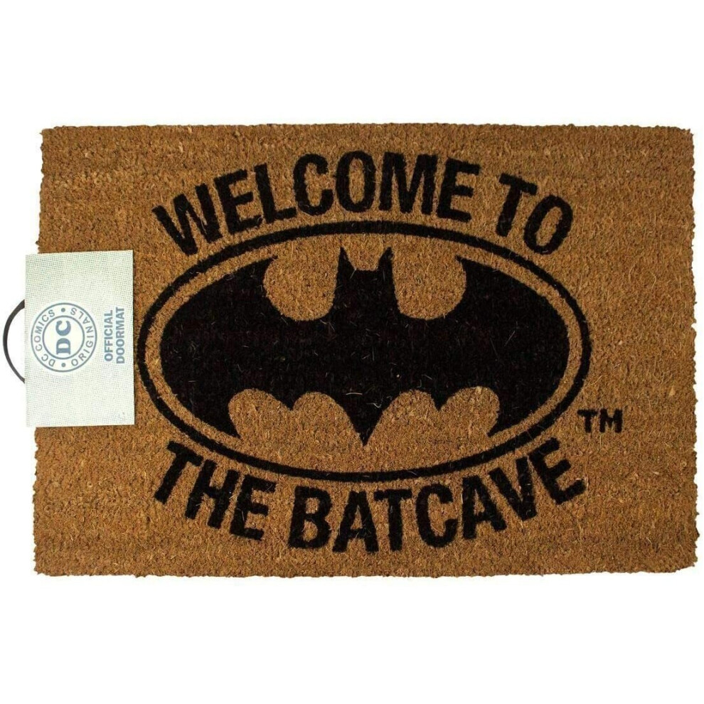 Batman Welcome To The Bat Cave Door Mat