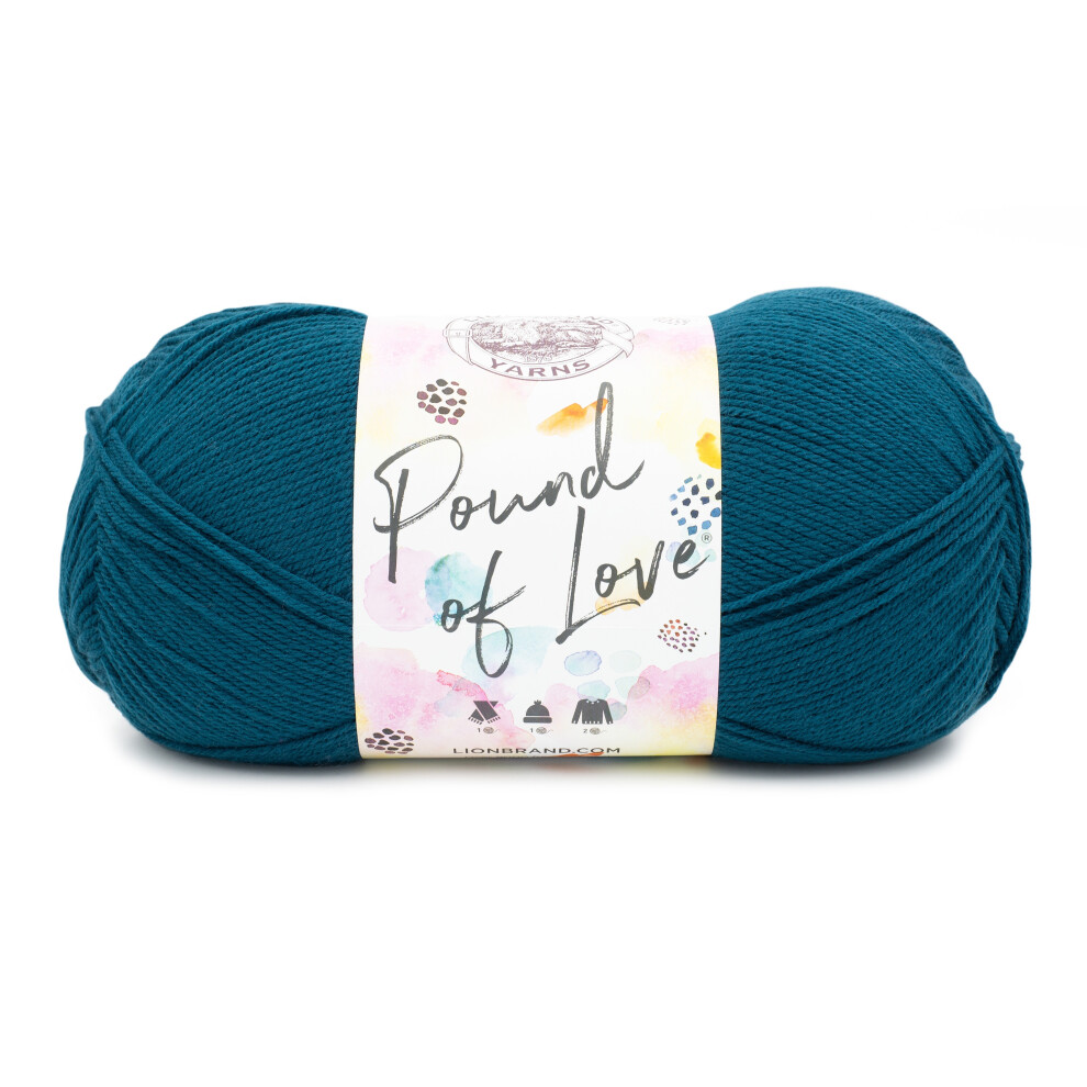 Lion Brand Yarn Pound Of Love Garn, 1 Packung, Cascade-image