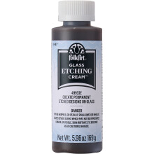 Folkart Glass Etching Cream-5.96oz 49932E