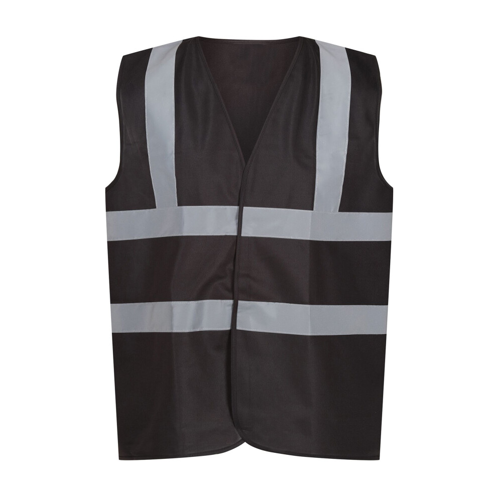 (M, Black) Regatta Unisex Adult Pro Identity Hi-Vis Vest