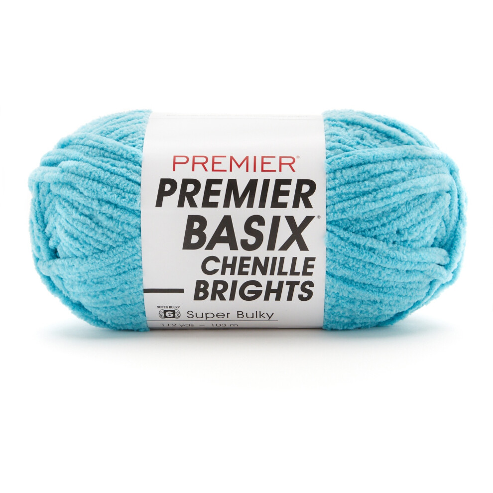 Premier Basix Chenille Brights Yarn-Seaside 2126-25