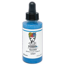 Dina Wakley MEdia Gloss 1.9oz-Legit MDO8-82910