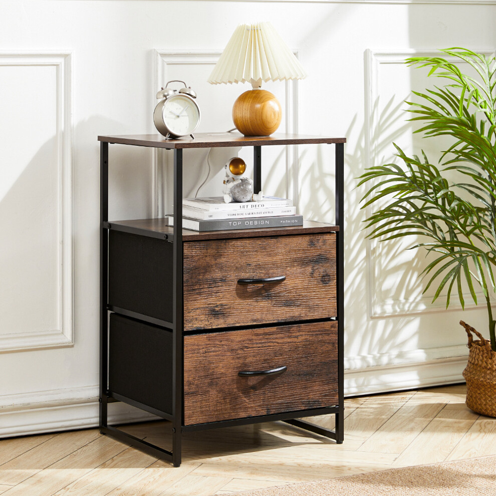 Medieval-Inspired Wooden Storage Cabinet