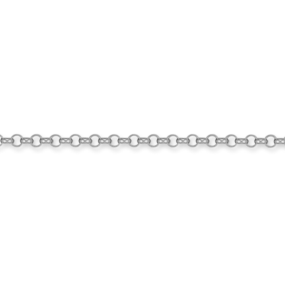 (22) Jewelco London Sterling Silver 3.5mm Gauge Belcher Chain