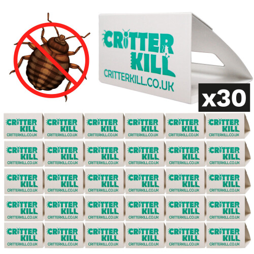 30 X BEDBUG TRAP KILLER KILLS BED BUGS 1