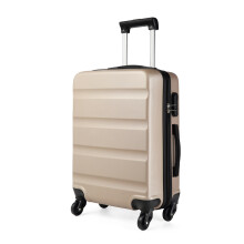 (28 Inch ) 20/24/28'' Gold Color ABS Hard Shell Expandable Suitcase With TSA Lock