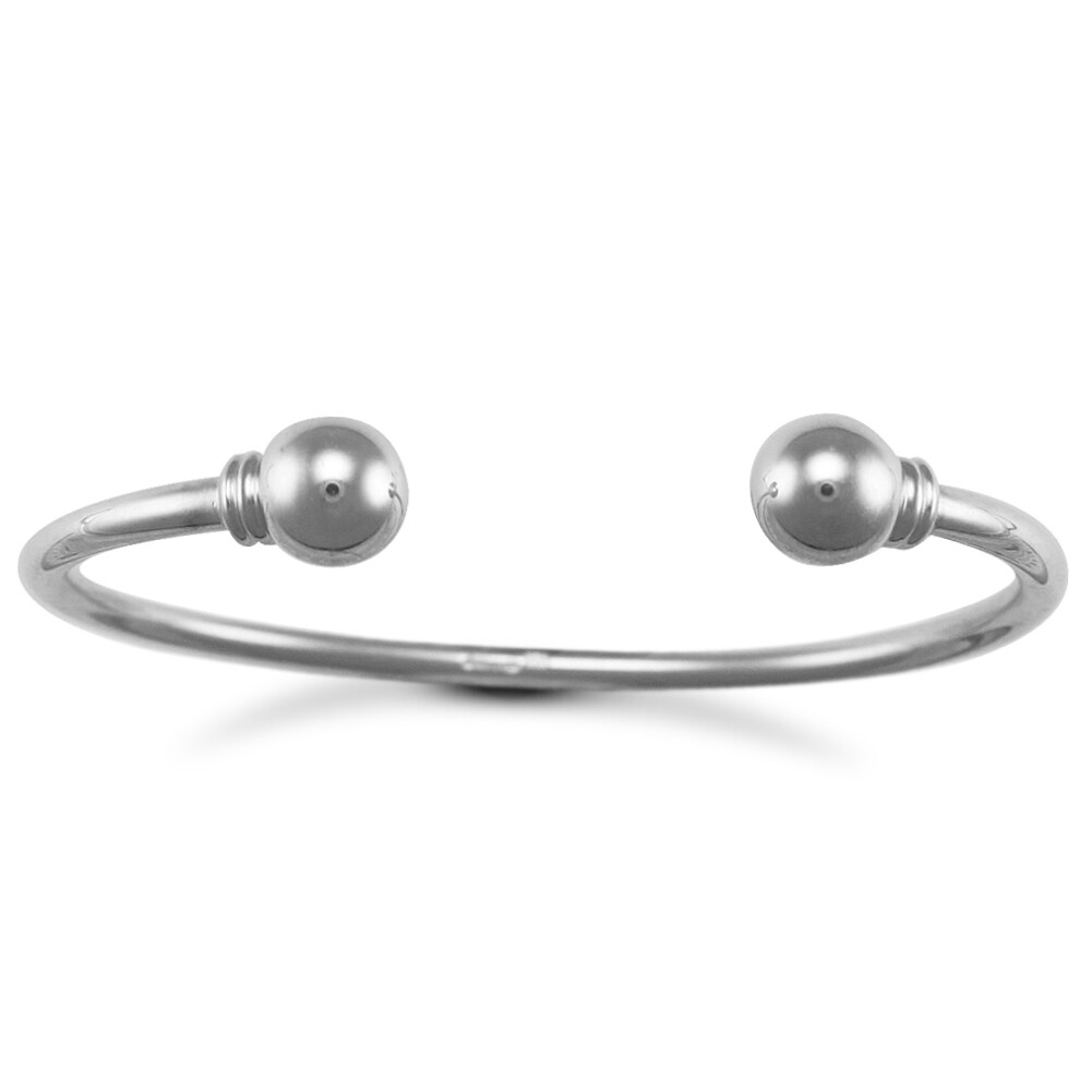 Sterling Silver  Torque  Bangle Bracelet 3.5mm - ABG019