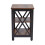 Living And Home Vintage Wooden Side Table 3