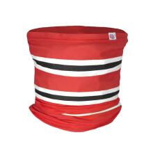 Fan Originals Snood Neck Scarf Red White Black United Colours