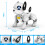 Pet Dog Toy, Programmable Remote Control Puppy for Early Education & Fun Learning 3