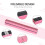 Homcom HOMCOM 2.1m Balance Beam Trainer Fold Performance Gymnastics, Pink 4