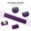 Homcom HOMCOM 2.1m Balance Beam Trainer Fold Performance Gymnastics, Purple 4