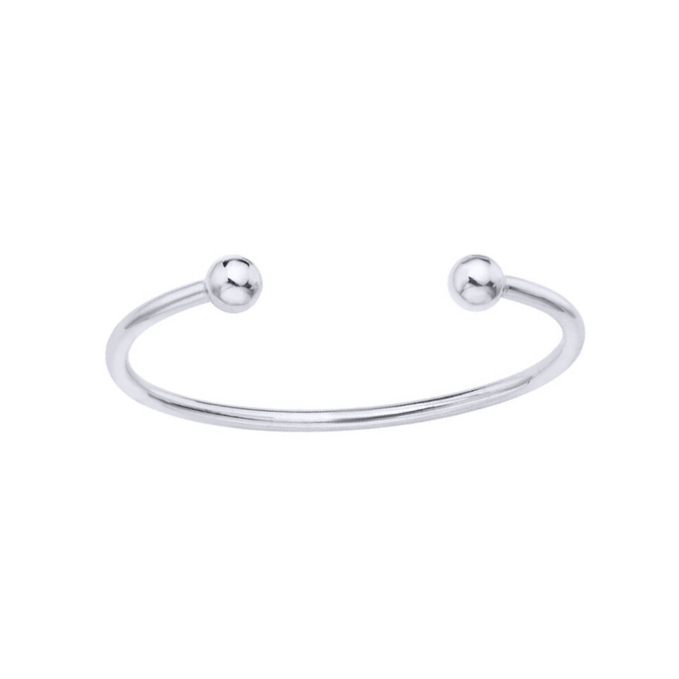 Sterling Silver  Torque Baby Bangle Bracelet 2.5mm - AKB012