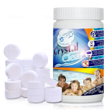 Crystal Clear Ultimate Chlorine Tablets  Hot Tubs, Spa, Swimming Pools