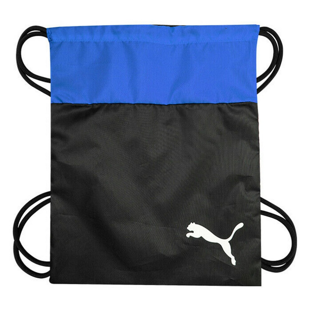 (One Size, Blue/Black) Puma Team Goal 23 Drawstring Bag
