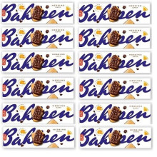 Bahlsen Messino Dark Chocolate Orange Sponge Snack Jaffa Cake 125g (Pack of 12)