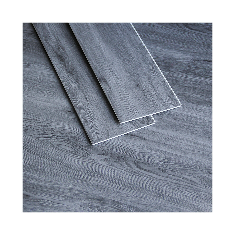 (American Oak Grey [SAMPLE]) Display Guru Anti Slip, Waterproof, Fireproof SPC Vinyl Flooring Floor Planks Home Office Kitchen Bedroom Bathroom and Restaurants