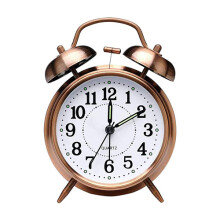 Retro Loud Alarm Clock with Night Light
