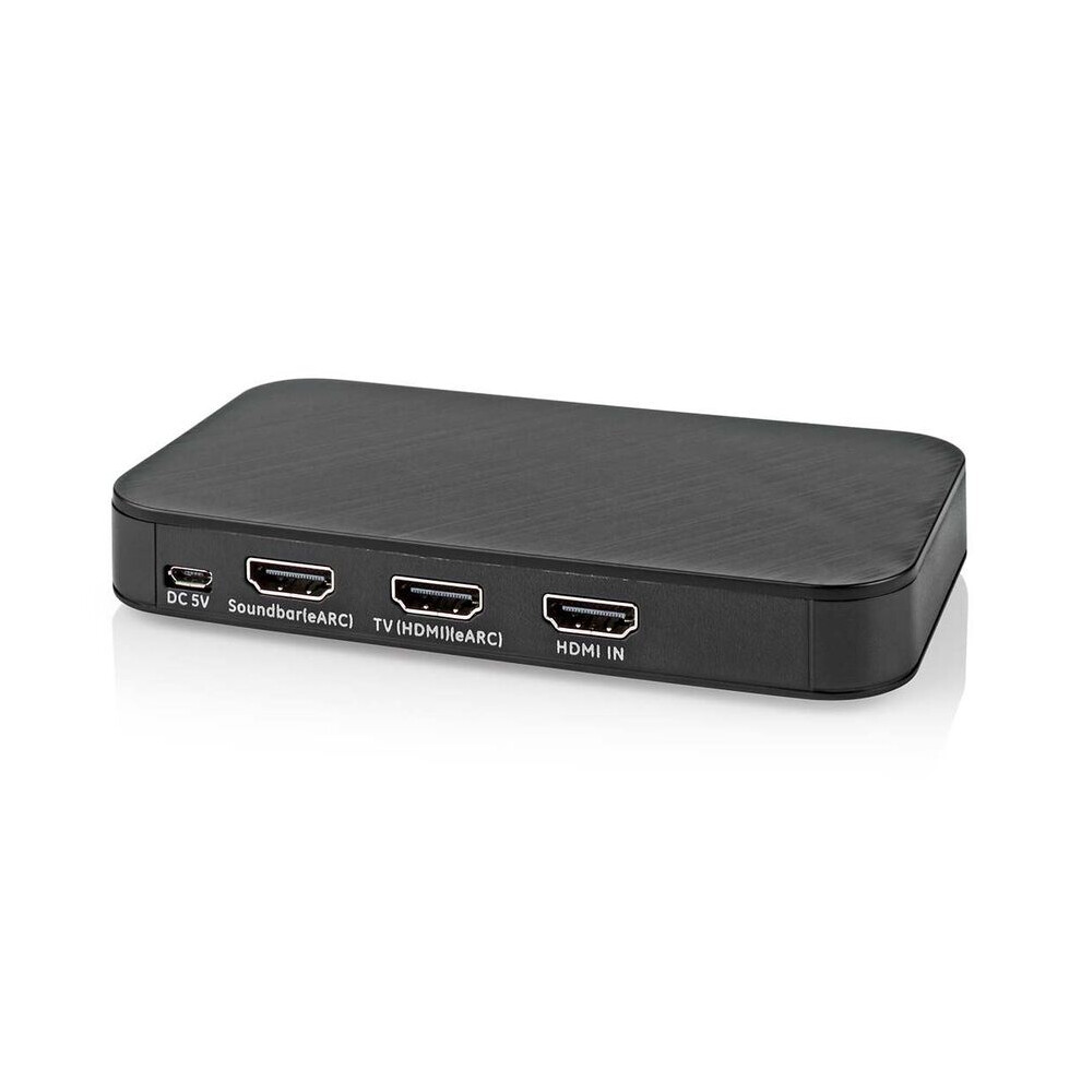 Nedis 4K2k@60Hz Hdmi V2,1 Arc/Earc Adapter Audio Extractor Hdcp2.3 Hdmi Converter 5412810404612
