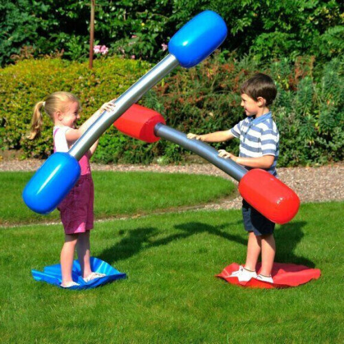 Inflatable Outdoor Gladiators Style Battle Duel Game Set 2