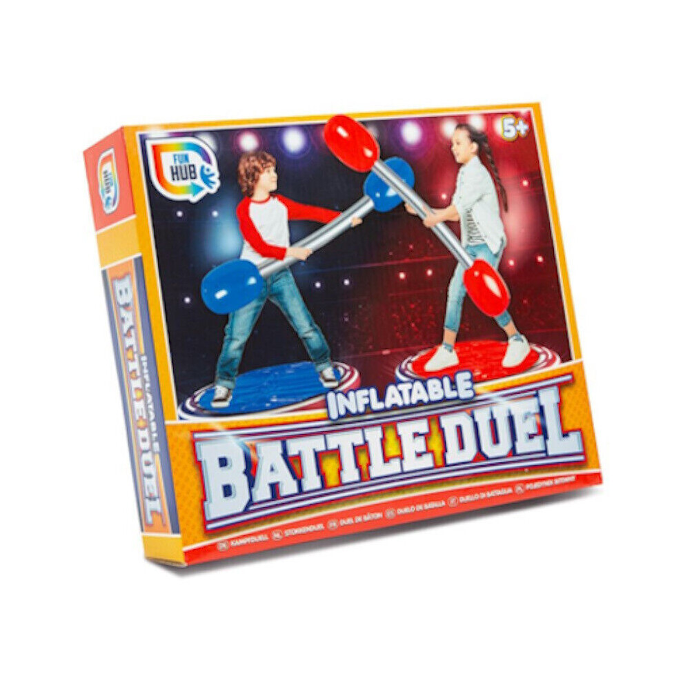 Inflatable Outdoor Gladiators Style Battle Duel Game Set