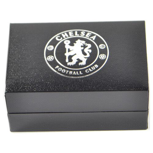 Chelsea Silver Plated Crest Cufflinks 2
