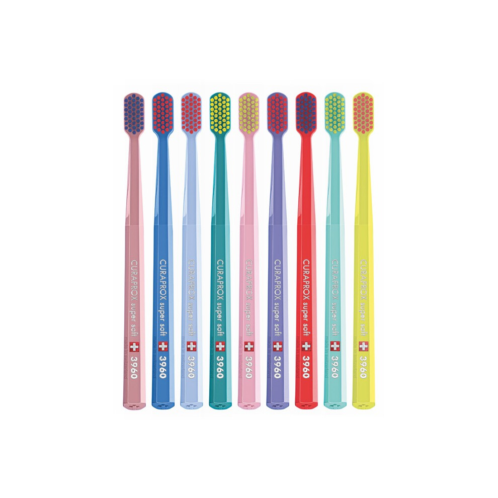 Curaprox CS 3960 Toothbrush Super Soft Sensitive Random Color X 2 Packs-image-OPC-PDHBB2N-NEW