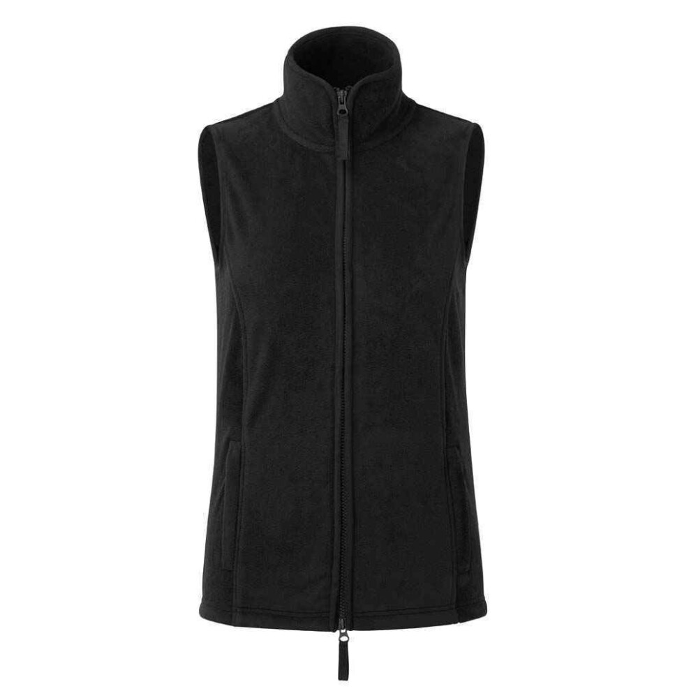 (3XL, Black) Premier Womens/Ladies Artisan Fleece Gilet