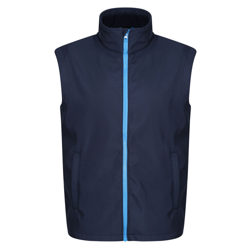 Regatta Men's Blue , Navy/French ) Professional Ablaze Soft Shell Bodywarmer Xxxl