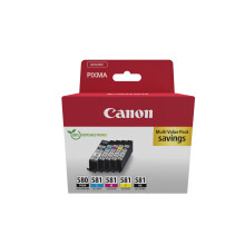 Canon PGI-580BK/CLI-581 inktcartridge - Pack van 5