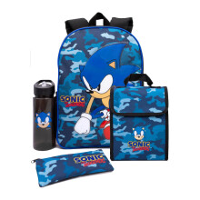 Sonic The Hedgehog Camo Backpack Set